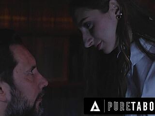 Pure Taboo Horny Virgin Teen 18+ Penelope Kay Seduces Pervert Priest To Fuck Her Ass