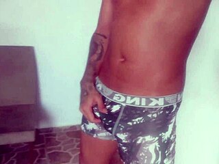 Solo masturbation with small cock for followers