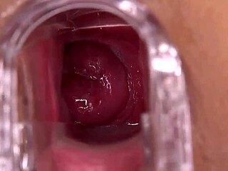 horny slut with big tits and shaved pussy takes big load deep in her wet cunt during hardcore fucking