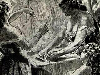 vintage erotic art that's so hot and hairy 😏