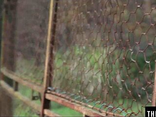 Country girl frigs herself by the fire