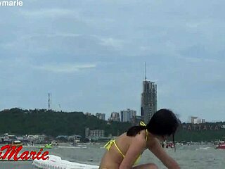 Jenny Marie in New Yellow Bikini