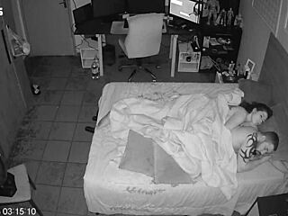 They Pretend To Forget The Camera, Going Wild In The Bedroom With Ass Licking And Huge Curves