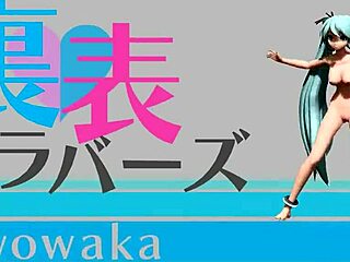 Embracing the passion in Hatsune Miku's two-faced lovers full nude mod