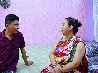 Desi Local Boy Hardcore Fuck With Her Moms Friend When He Was Alone At Home