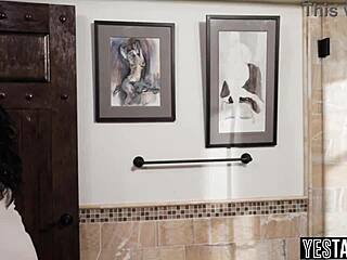 Lonely big tits milf stepmom bathes and fucks young 18+ hung stepson