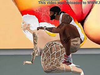 Horny Slut Barbie City Gets Ghetto Pornstar Agent's Cock Inside Her Holes 6