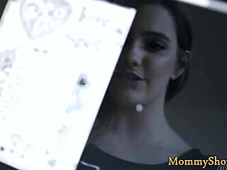 busty milf asks, 'want to queen your stepdaughter?'