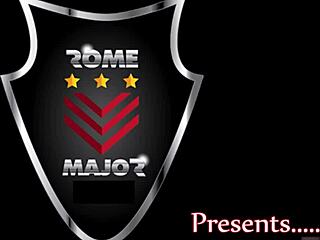 draven star rides rome major in a wild dp pussy creampie scene with big black cock