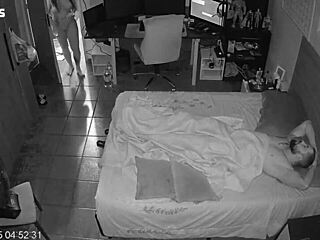 They Pretend To Forget The Camera, Going Wild In The Bedroom With Ass Licking And Huge Curves