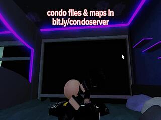 creampie deepthroat and pussy fucking in roblox condo room