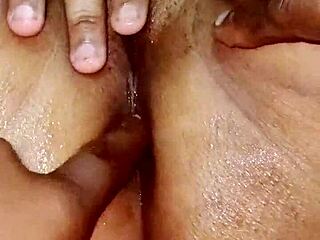 anal sex ass and pussy fucking in bedroom close-up