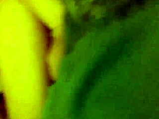 Blindfolded Woman Gives Blowjob to Old Man.