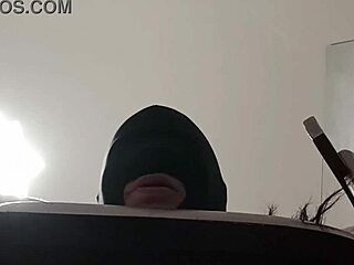 tied up blindfolded milf feels intense pleasure in mouth pussy and ass