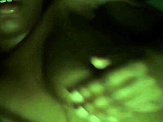 Licking on my nipples feel so good at night intensifies