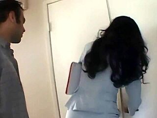 Threesome with black milf nyomi banxxx