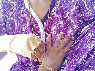 Hot Sexy Indian Girl Has Hardcore Doggystyle Sex With Jija, Featuring Kissing, Orgasms, And Bent Over Poses In Homemade Video