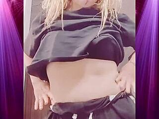 Shake that booty in my boyfriend's clothes!