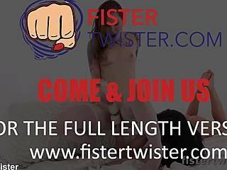 Fistertwister - Foxie T and Lucia Denvile Gaping with FISTS