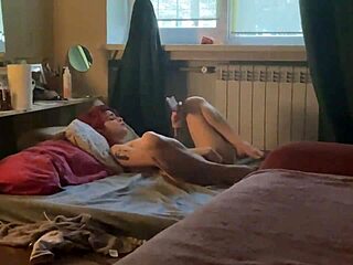 horny girlfriend says, 'finger my hairy pussy and fuck me.'