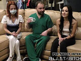 blaire celeste sucks dick and gets pussy blasted with cum 💦