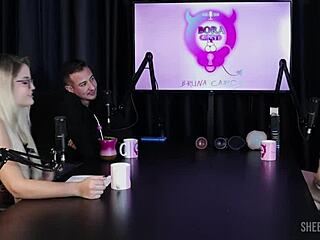 compilados da mary red queen no bora cast com bruna carlos watch on sheer red 😈