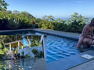 Outdoors Anal And Blowjob In Costa Rica