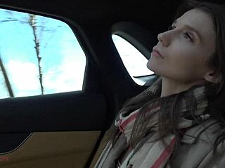 skinny babe fucks driver and servant in threesome