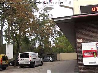 Exploring the redlight district on ludwigstrasse in hannover germany