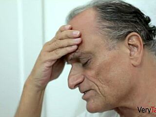 stepmom locks husband up for young dick