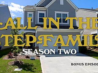 Stepson catches stepmom getting off?