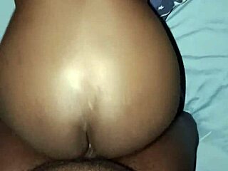 Ebony Girlfriend Creams On Dick!