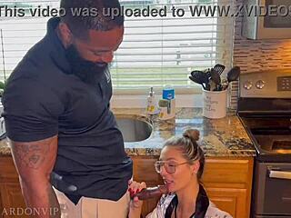 Hey, watch this stepmom seduce the plumber with her curvy body, big tits, and juicy ass for wild sex! 💦