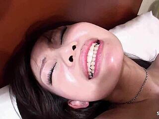 slim asian beauty with perfect body and saggy tits get deep cum in pussy by older client in japan at uncensored porn