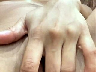 she looks innocent but loves masturbating her petite pussy every day