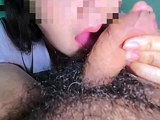 Thai high school student sucks cock and swallows cum in mouth