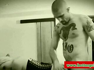 Busty latina brunette babe masturbates passionately