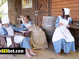 Amish Women Ask, 'Is This Our First Group Sex Fuck?'