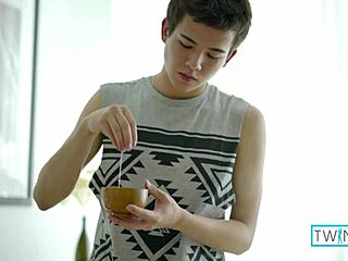 Cute Xander Gets Rammed In The Ass By James