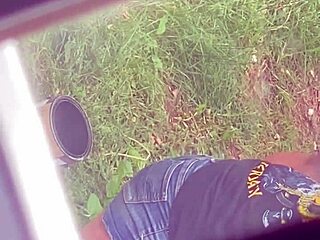 hot stepmom bending over in candid hidden moment