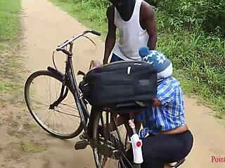 White Ass Fuck Queen Bang In The Village Bush By Stranger