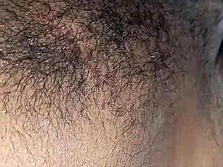 masturbating big black cock lover in sensual session