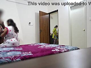 maid caught fucking with wife