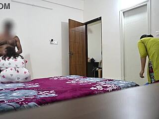 maid caught fucking with wife