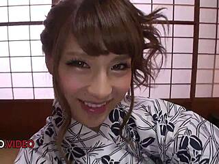 Asian Beauty With Nice Ass Enjoys Intense Creampie Sex Session