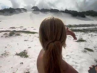 Five Friends Nude Beach Stroll In Salvador's White Sand