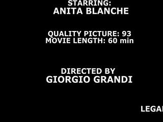 Anita Blanche Faces Five Big Black Cocks In A Balls Deep Anal Session With Gapes, Dap, And Facial