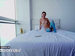 Horny petite spinner Chloe Temple craves intense casting interview with blowjob and cowgirl riding