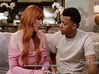 Busty Ginger MILF Fucks Me for Knowing Her Favorite Color While Daddy Watches