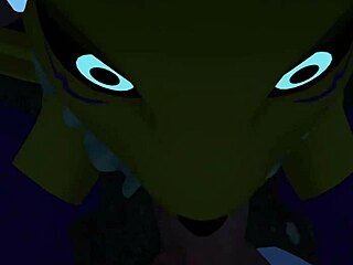 Renamon GETS RAILED outdoors